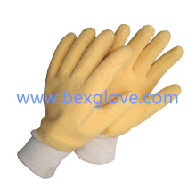 Cotton Jersey Liner, Latex Glove